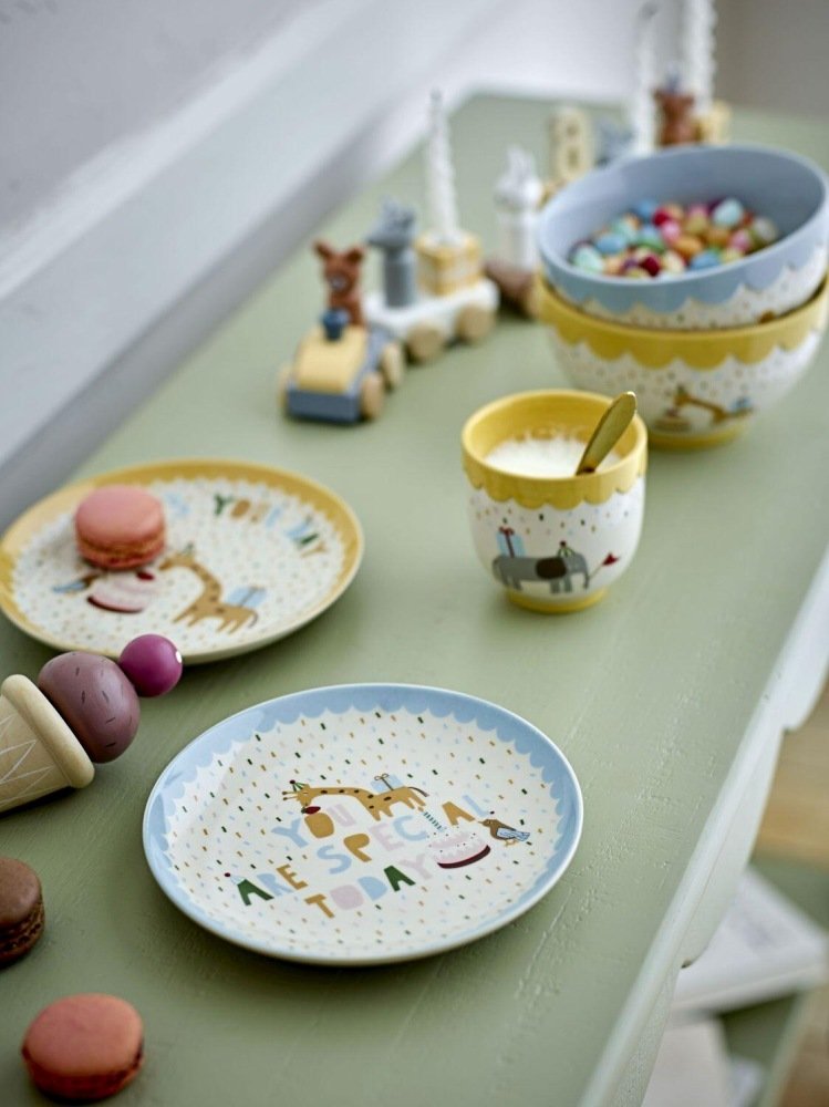Bloomingville Mini Celebrate Schssel 13,5 cm, Gelb