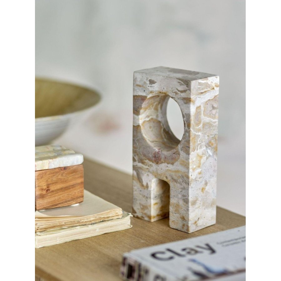 Bloomingville Aoxi Dekoration H20 cm, Marmor