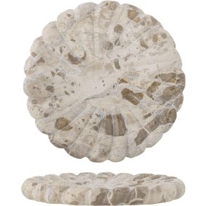 Bloomingville Marlie Tablett 22,5 cm, Marmor