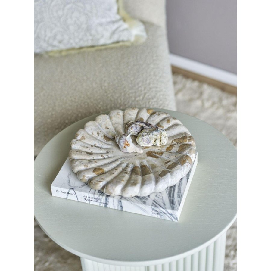 Bloomingville Marlie Tablett 22,5 cm, Marmor