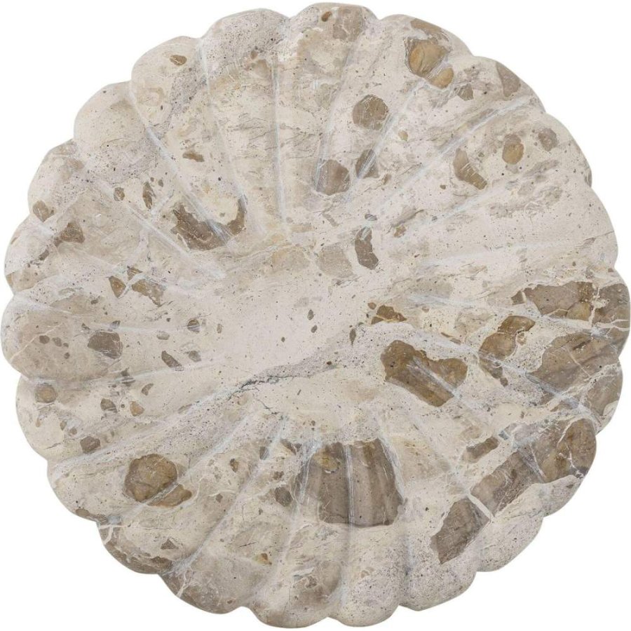 Bloomingville Marlie Tablett 22,5 cm, Marmor