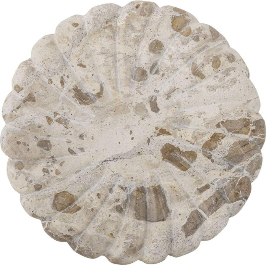 Bloomingville Marlie Tablett 22,5 cm, Marmor