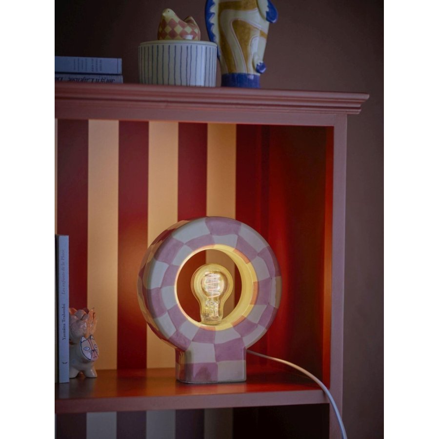 Bloomingville Vialini Tischlampe H23,5 cm, Rosa