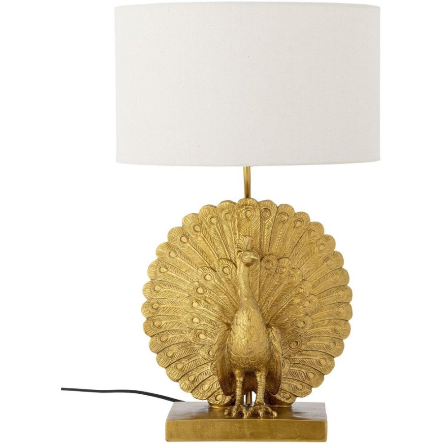 Creative Collection Peacock Tischlampe H58,5 cm, Gold