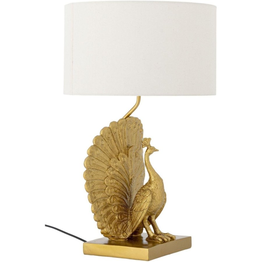 Creative Collection Peacock Tischlampe H58,5 cm, Gold