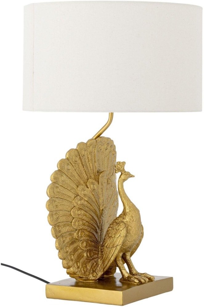 Creative Collection Peacock Tischlampe H58,5 cm, Gold