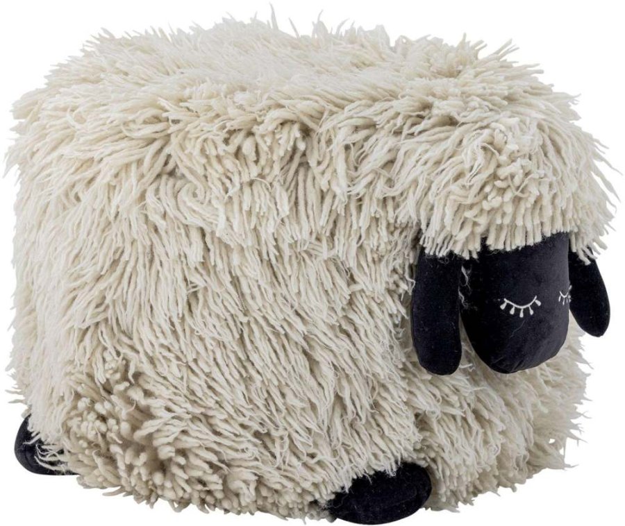 Bloomingville Mini Dolly Pouf H45 cm, Wei