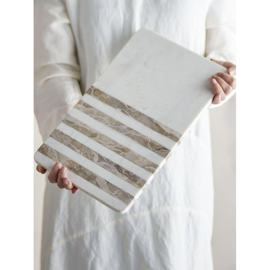 Bloomingville Novelle Schneidebrett 22,5x38 cm, Wei