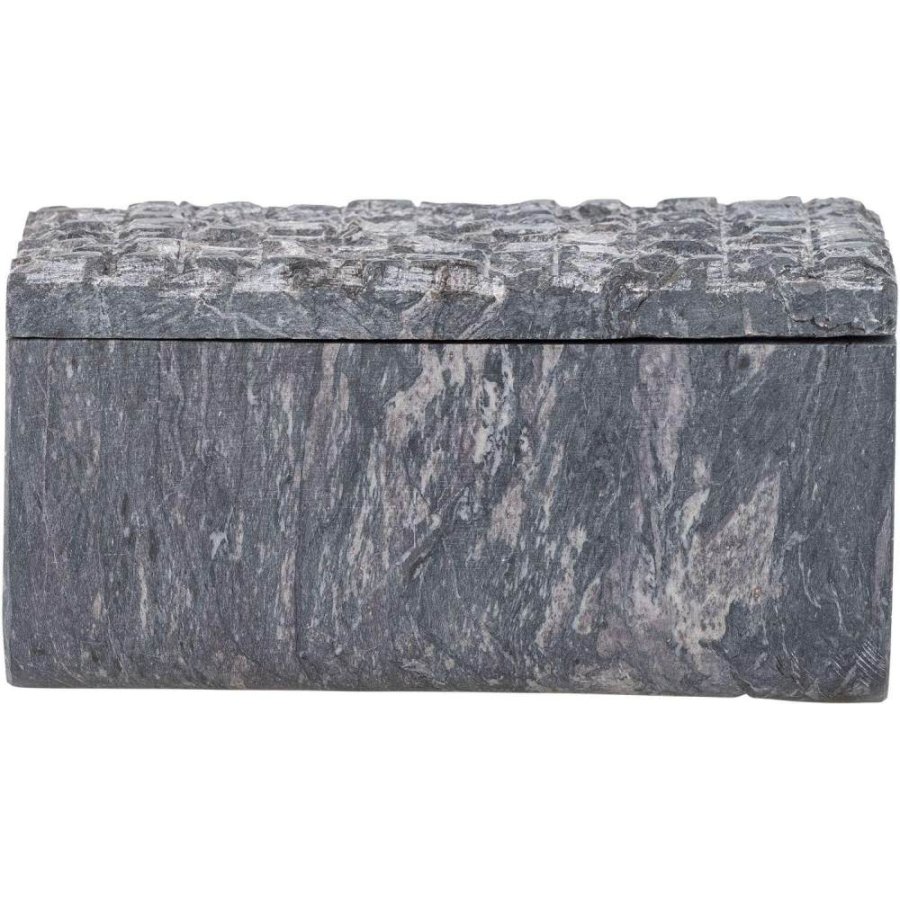 Bloomingville Nubia Box mit Deckel 15 cm, Grau