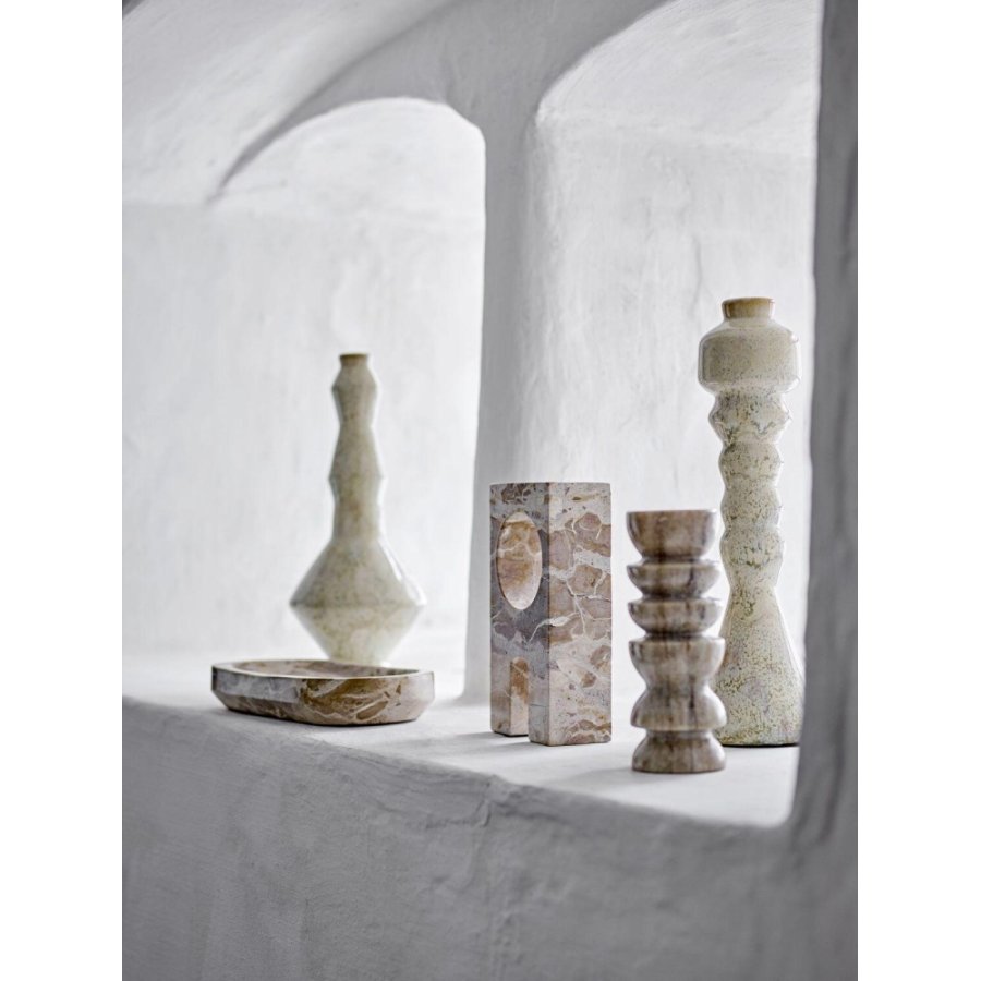 Bloomingville Shao Tablett 24,5 cm, Marmor