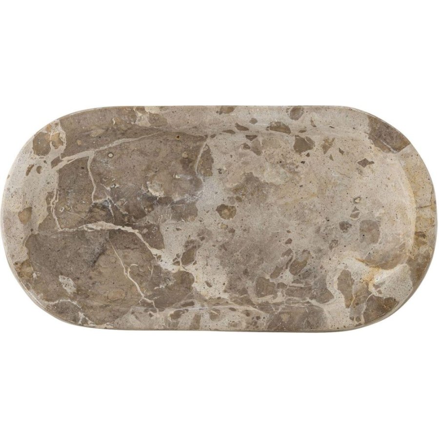 Bloomingville Shao Tablett 24,5 cm, Marmor