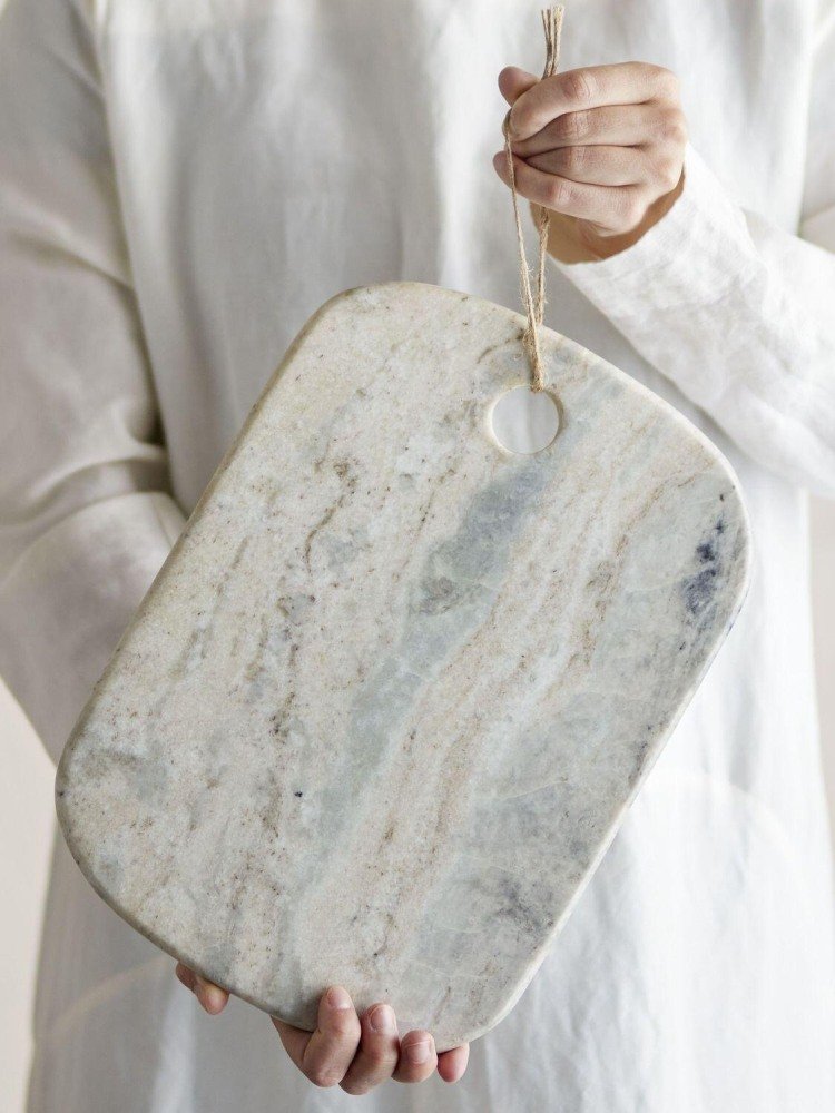 Bloomingville Sibelle Schneidebrett 22,5x30,5 cm, Marmor