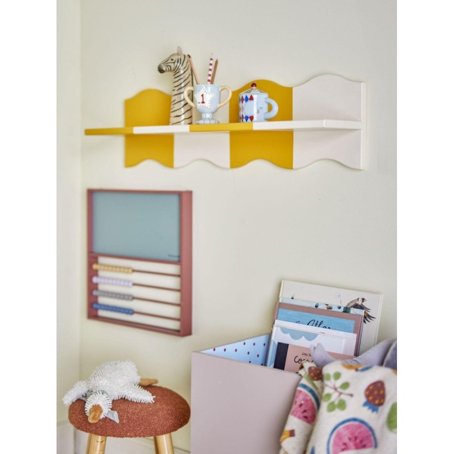 Bloomingville Mini Bubbi Wandregale 80 cm, Gelb
