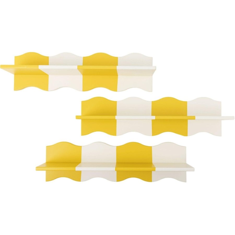 Bloomingville Mini Bubbi Wandregale 80 cm, Gelb