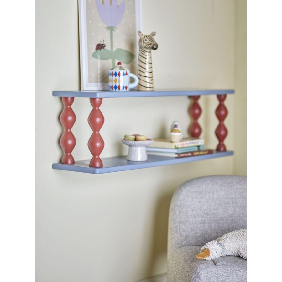 Bloomingville Mini Bibiola Wandregale 80 cm, Blau