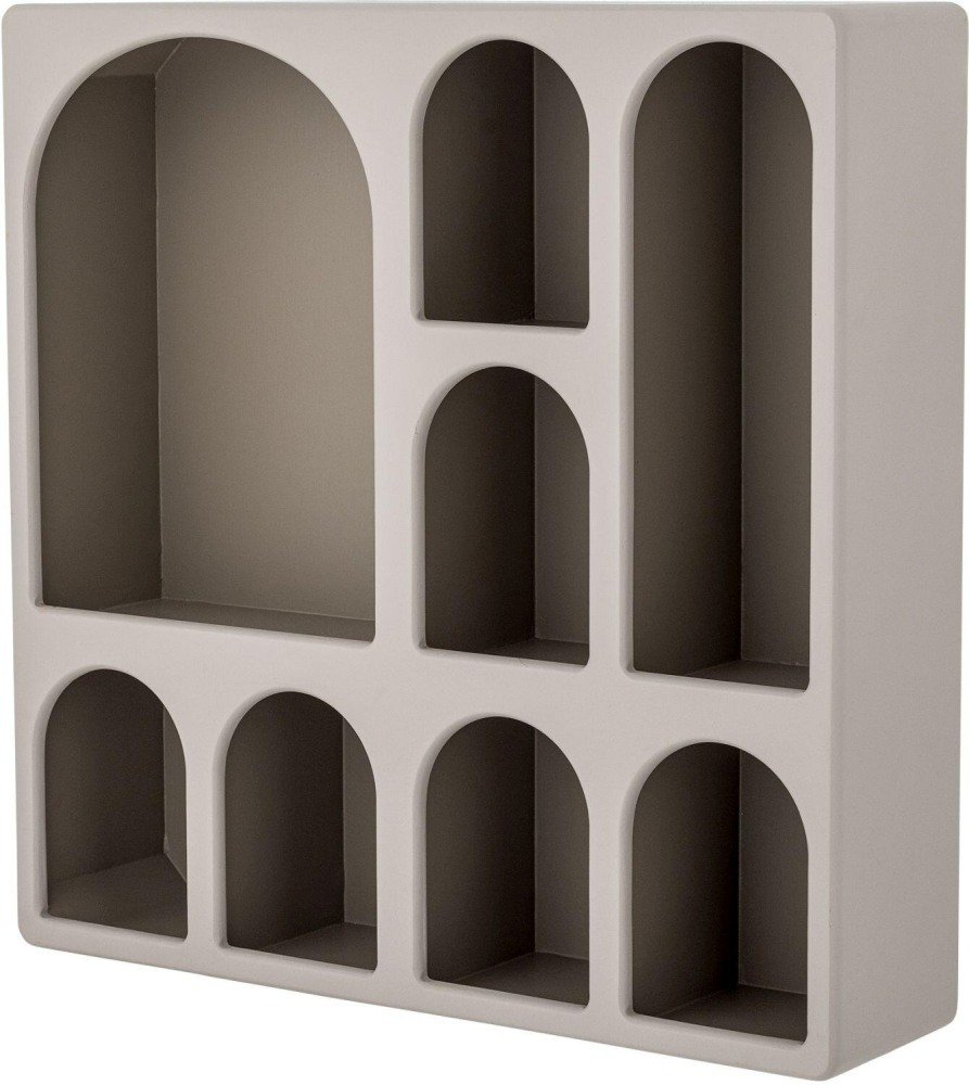 Bloomingville Graphia Bcherregal 48x48 cm, Braun