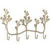 Creative Collection Padova Wandgarderobe 57 cm, Messing