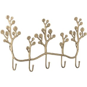 Creative Collection Padova Wandgarderobe 57 cm, Messing