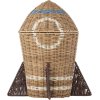 Bloomingville Mini Space Korb mit Deckel H35 cm, Rattan