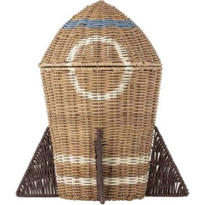Bloomingville Mini Space Korb mit Deckel H35 cm, Rattan