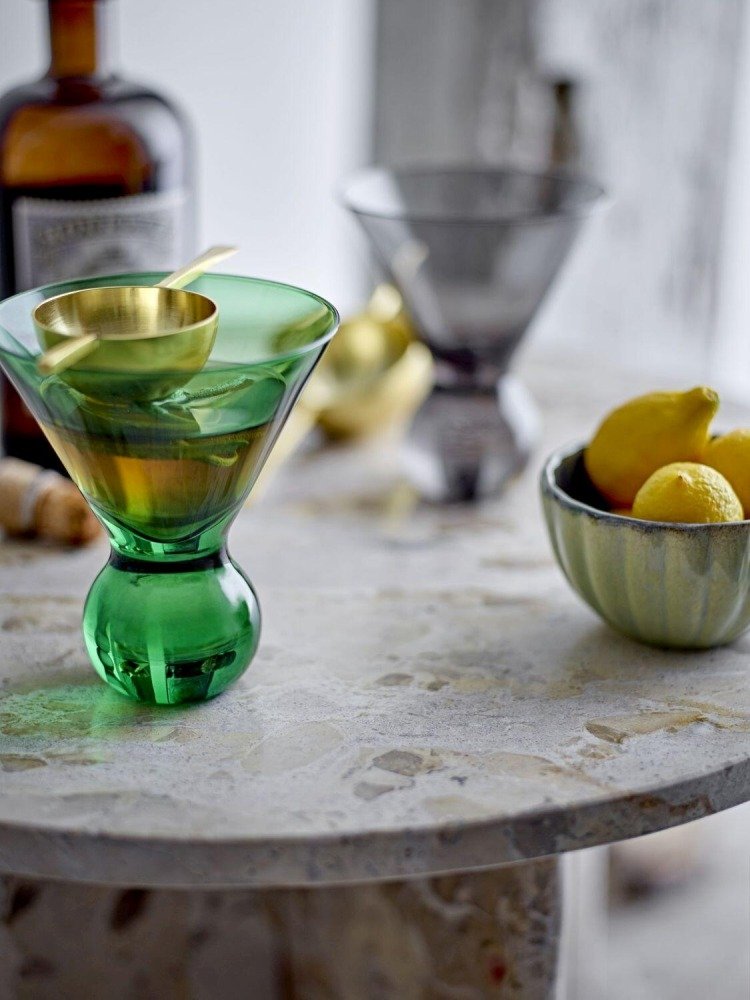 Bloomingville Corliss Cocktailglas 4er Set 16,5 cl, Grn