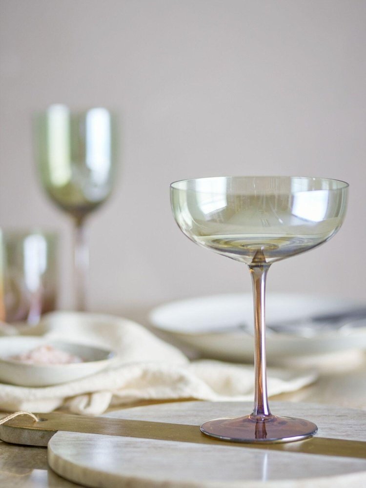 Bloomingville Aston Cocktailglas 4er Set 32,5 cl, Bronze