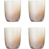 Bloomingville Aston Trinkglas 4er Set 37,5 cl, Bronze
