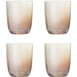 Bloomingville Aston Trinkglas 4er Set 37,5 cl, Bronze