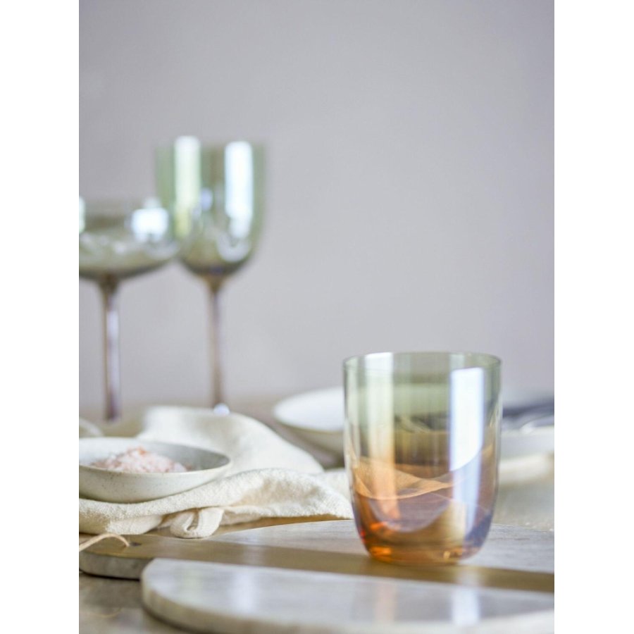 Bloomingville Aston Trinkglas 4er Set 37,5 cl, Bronze