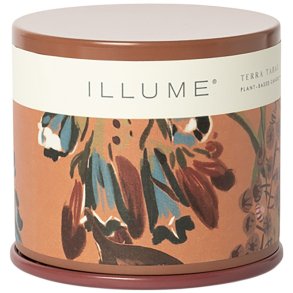 ILLUME x Bloomingville Duftkerzen 9,7/H8,5 cm, Terra Tabac