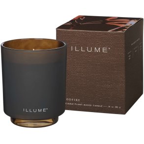 ILLUME x Bloomingville Duftkerzen 9/H10,7 cm, Woodfire