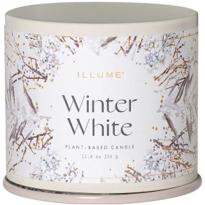ILLUME x Bloomingville Duftkerzen 9,7/H8,5 cm, Winter White