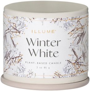 ILLUME x Bloomingville Duftkerzen 6,5/H5,7 cm, Winter White