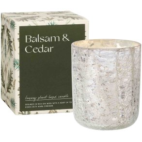 ILLUME x Bloomingville Duftkerzen 7,5/H9 cm, Balsam & Cedar