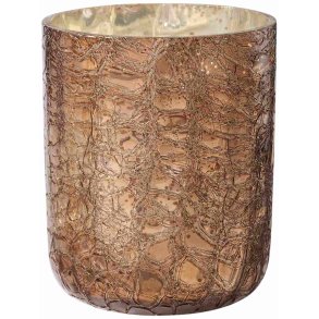 ILLUME x Bloomingville Duftkerzen 7,5/H9 cm, Woodfire