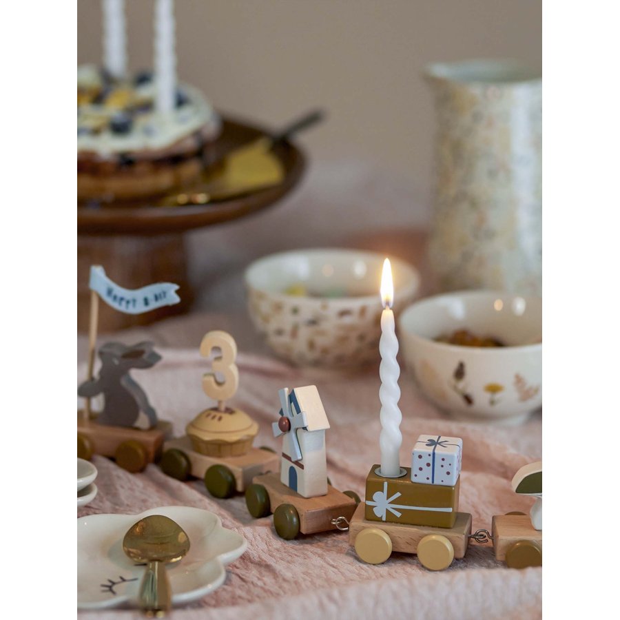 Bloomingville Twist Stearinlys 12 stk. �1,2/H11 cm, Hvid