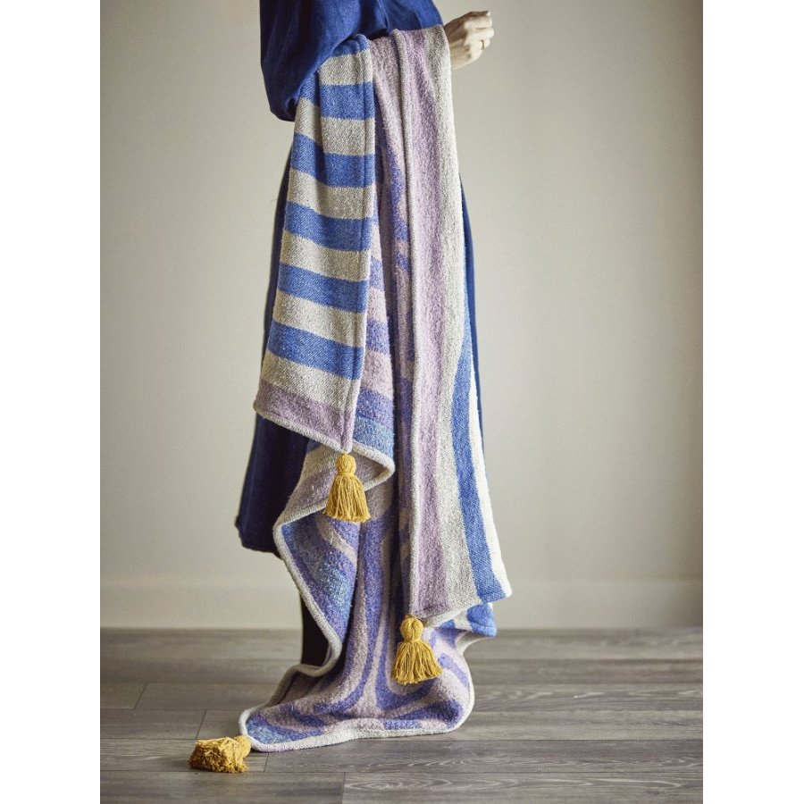 Bloomingville Arlie Plaid 130x160 cm, Bl�