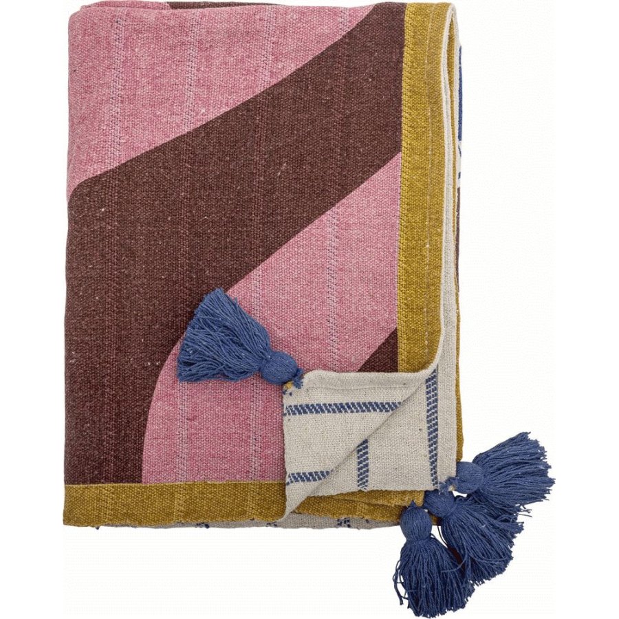 Bloomingville Remy Plaid 130x150 cm, Multi