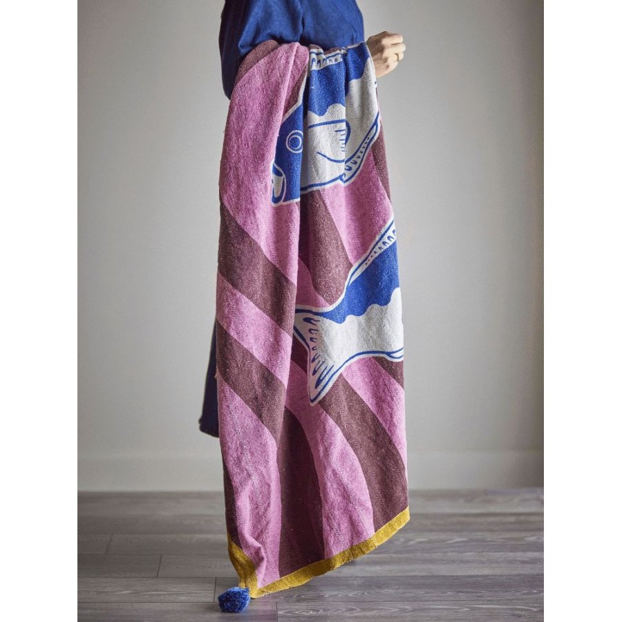 Bloomingville Remy Plaid 130x150 cm, Multi