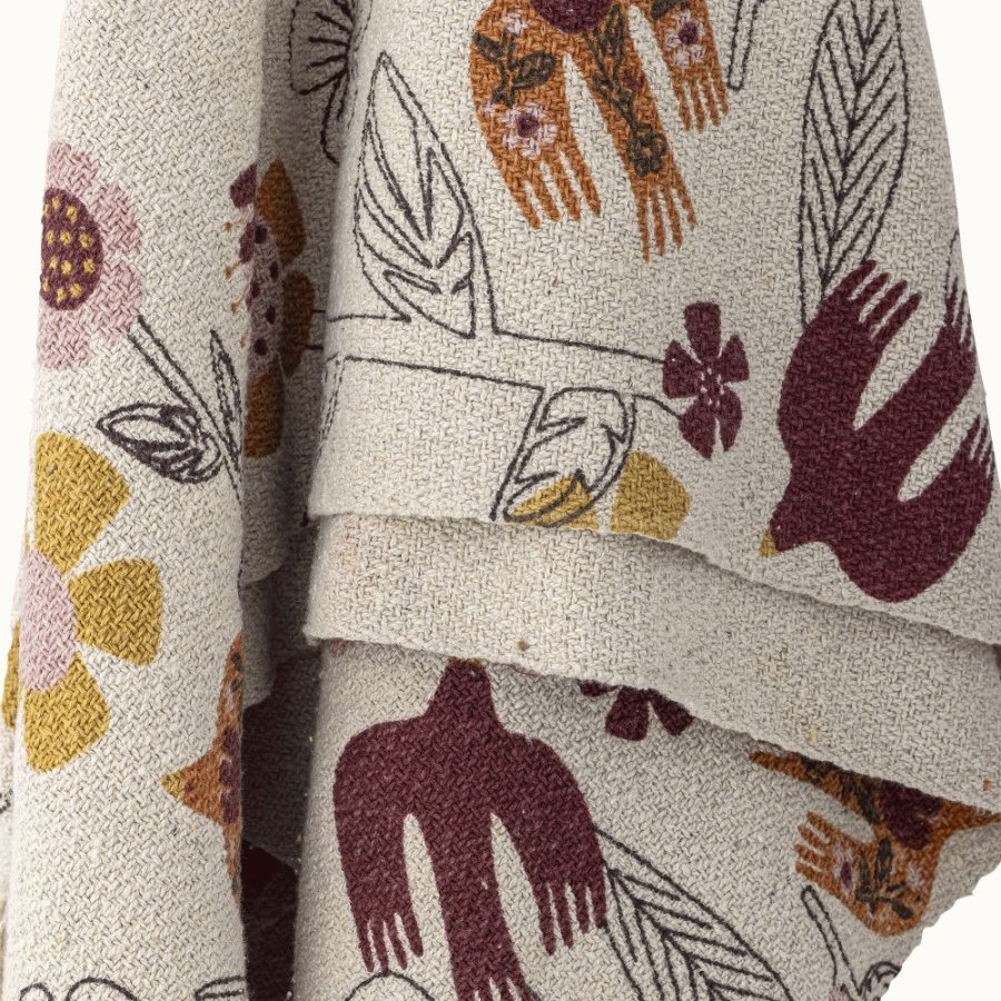 Bloomingville Vivielle Plaid 130x160 cm, Multi