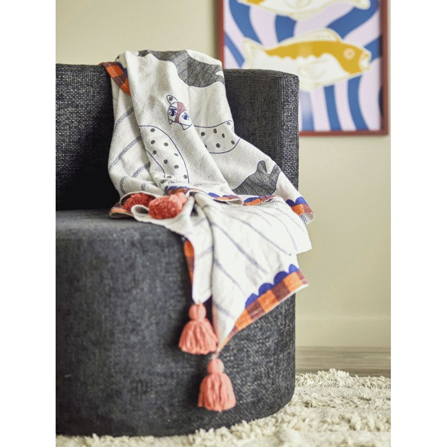 Bloomingville Missy Plaid 130x155 cm, Multi