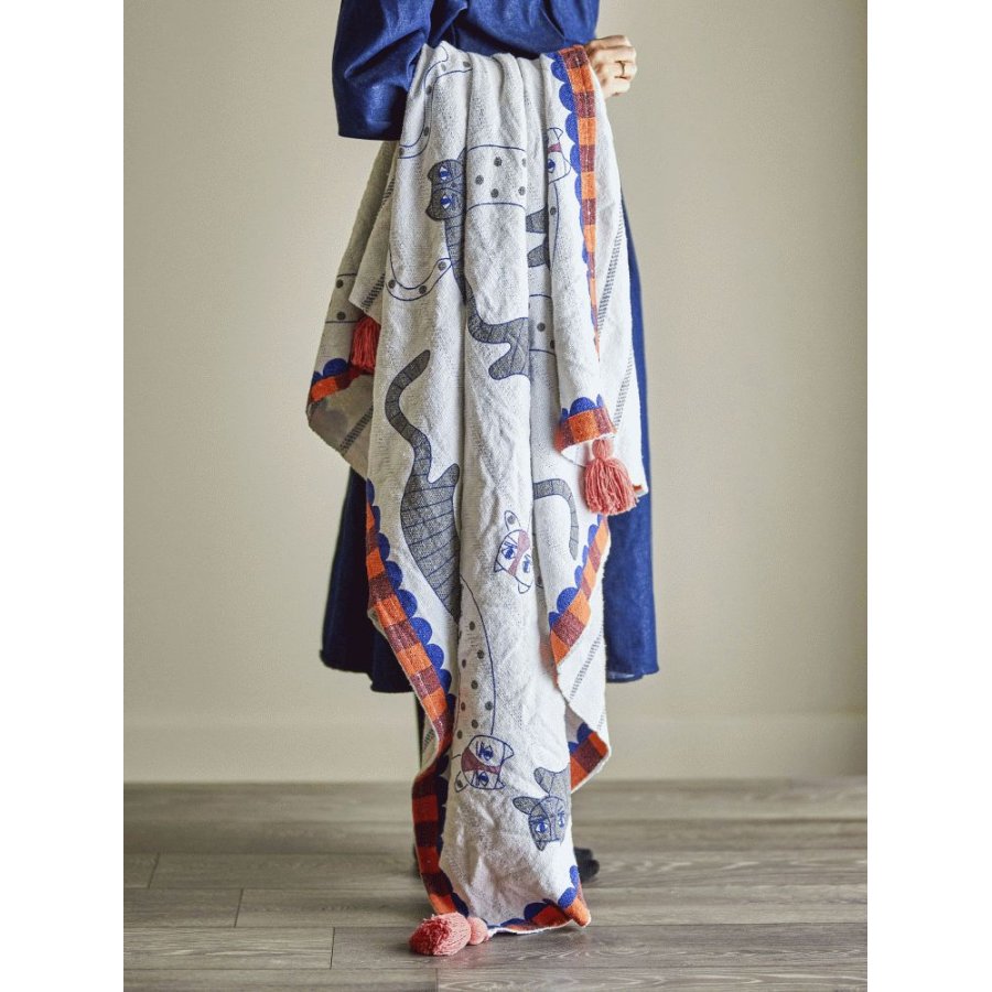 Bloomingville Missy Plaid 130x155 cm, Multi