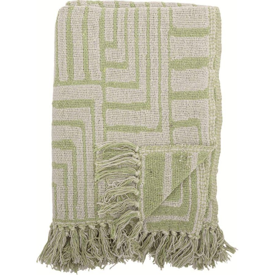 Creative Collection Velva Plaid 130x155 cm, Gr�n