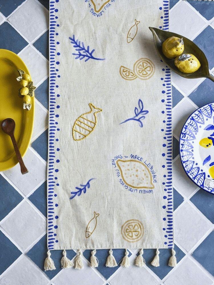 Creative Collection Maxima Bordl�ber 180 cm, Bl�