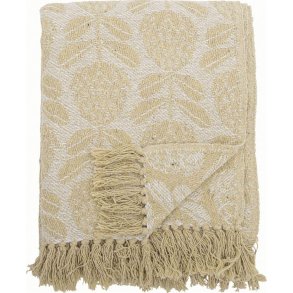 Bloomingville Pratello Plaid 130x155 cm, Gul