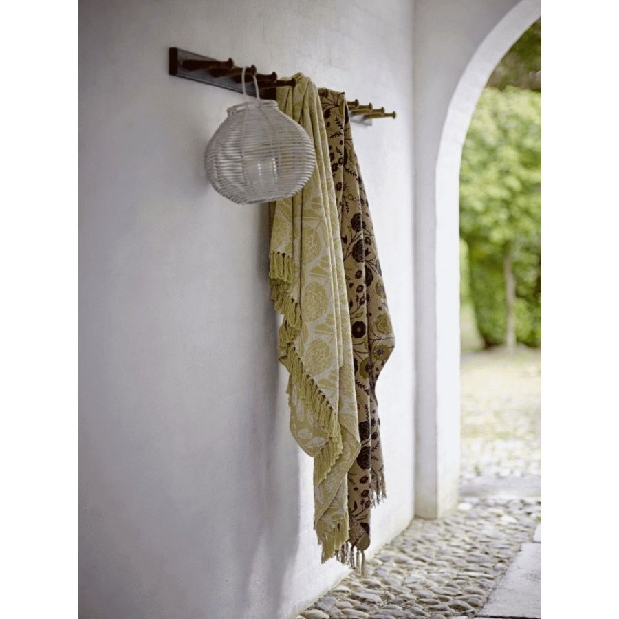 Bloomingville Pratello Plaid 130x155 cm, Gul