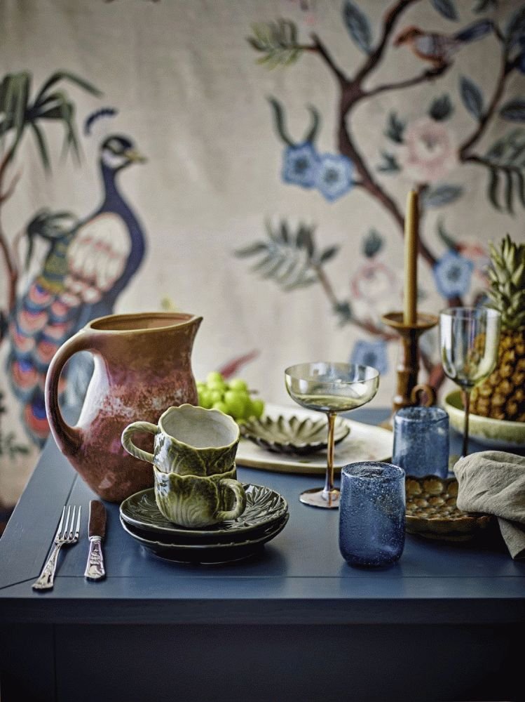 Creative Collection Peacock Plaid 130x155 cm, Gr�n