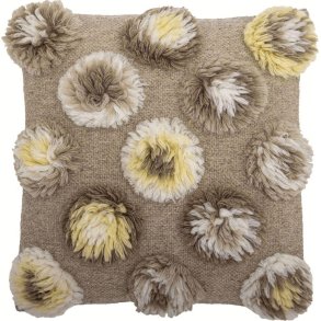 Bloomingville Somma Pude 50x50 cm, Gul