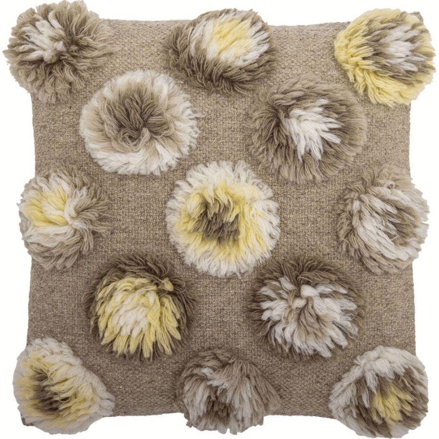 Bloomingville Somma Pude 50x50 cm, Gul