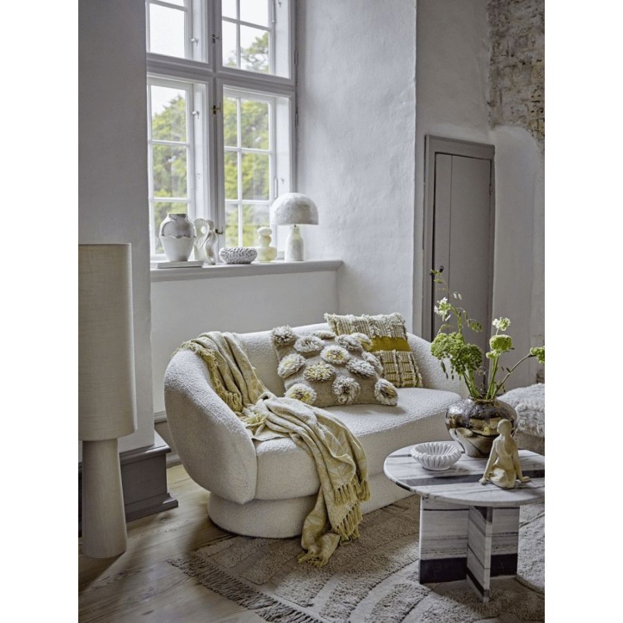 Bloomingville Somma Pude 50x50 cm, Gul